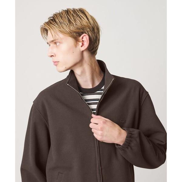 ラコステ カーディガン 「LACOSTE for BEAUTY＆YOUTH」 ワントーン ジップ ブルゾン メンズ