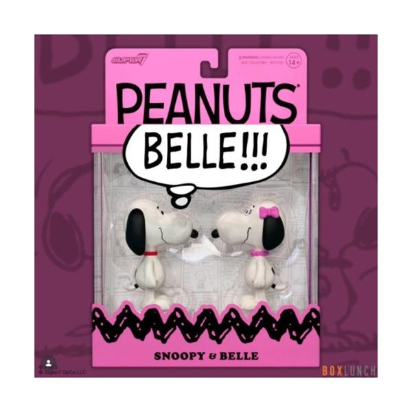 フィギュア Super7 スーパー7 Peanuts ピーナッツ リアクションフィギア スヌーピー＆ベル オブジェ フィギア