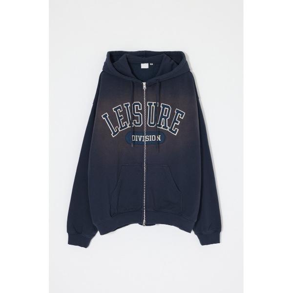 パーカー UNIV PATCHED ZIP フーディー レディース