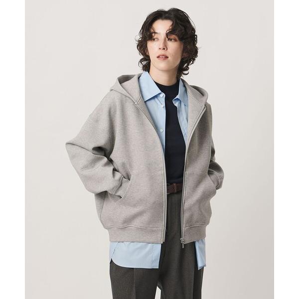 カーディガン 「MARW UNITED ARROWS」ダンボール ジップ フーディー レディース