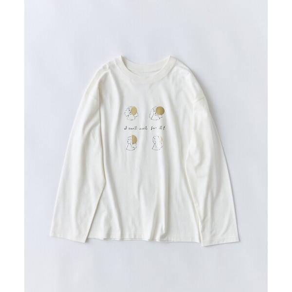 tシャツ 「ナガノチサトさんコラボ」ロングスリーブTシャツ レディース