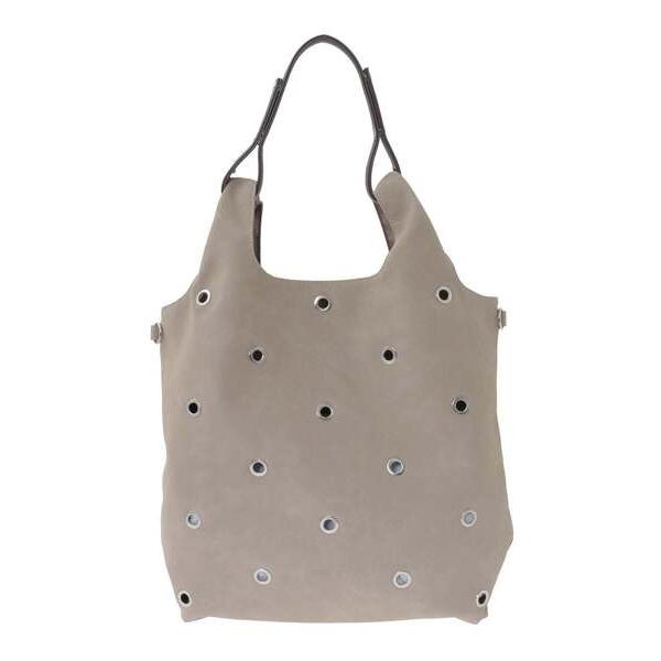 トートバッグ 2WAY SUEDE EYELET SHOPPER BAG レディース メンズ