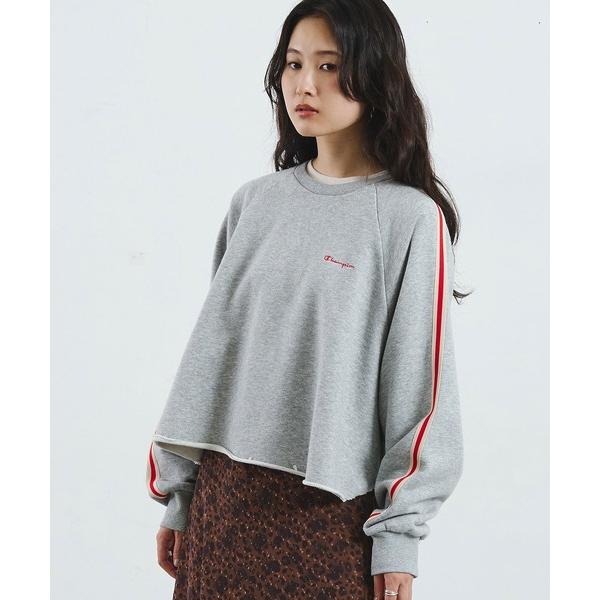 トレーナー スウェット 「Champion別注」SIDE LINE SWEAT レディース