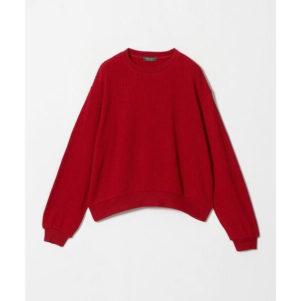 tシャツ ジャガード ミニケーブル プルオーバー「A DAY IN THE LIFE」 レディース
