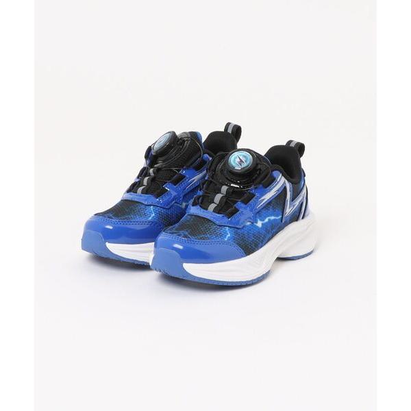 スニーカー HAWKINS ホーキンス 17-22(H)MACH THUNDER マッハサンダー HK86106DIAL BLUE キッズ 子供 男の子