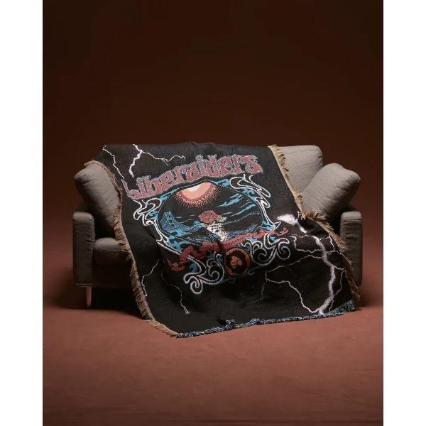 ブランケット Liberaiders/リベレイダース DEAD ROSE THROW BLANKET ブランケット ジャガード 大判 インテリア ソファ ラグ 2026秋冬新作