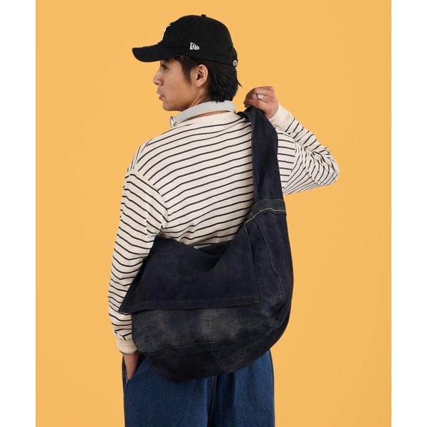 ショルダーバッグ SEVEN BY SEVEN/セブン バイ セブン LEATHER SHOULDER BAG ゴートレザー ヤギ革 スウェード 本革 ショルダーバック 大容量 ヴィンテージ…