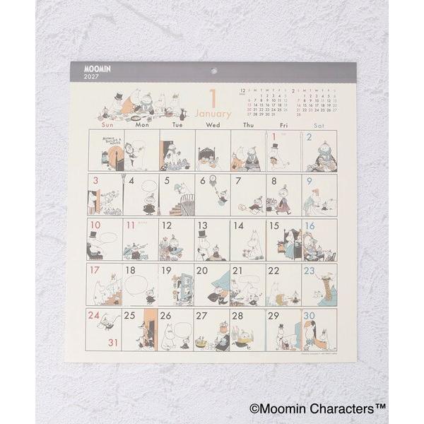 文房具 MOOMIN コミックデザインカレンダー 壁掛