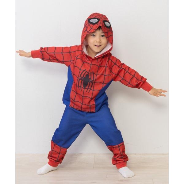 tシャツ MARVEL スパイダーマン コスチューム 上下スーツ キッズ 子供服 男の子 女の子