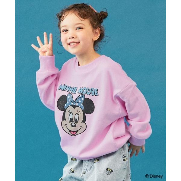 トレーナー 「Disney」レトロデザイン 前後プリント トレーナー キッズ 子供服 男の子 女の子