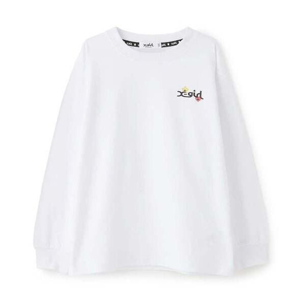 tシャツ ミルズロゴキラッキー長袖Tシャツ キッズ 子供服 女の子