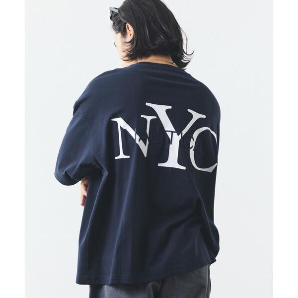 tシャツ NAUTICA/ノーティカ リラックスフィット NYCロゴ クルーネックTシャツ メンズ