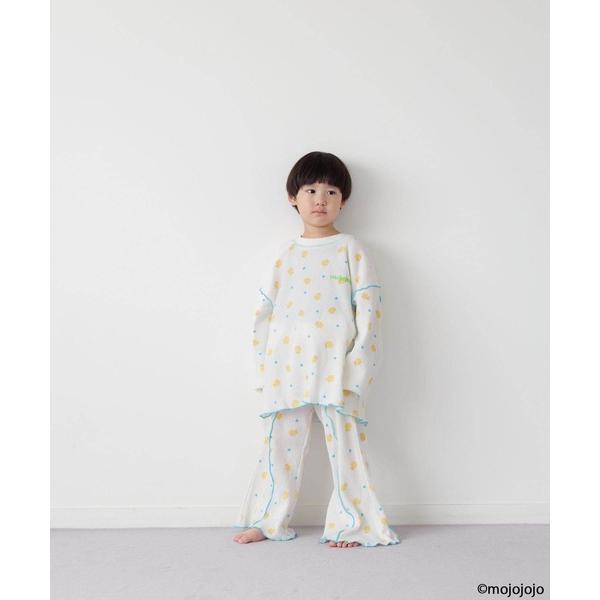 サロペット オーバーオール 「mojojojo」ワッフルセットアップ  1051581 キッズ 子供服 男の子 女の子
