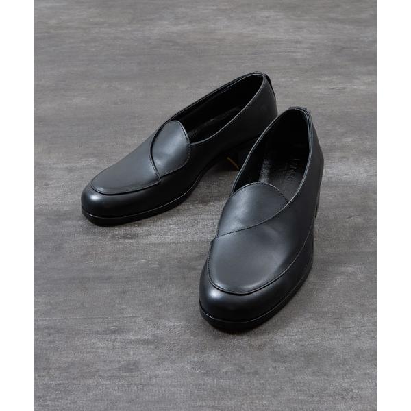ローファー PADRONE パドローネ / BL WRAP-AROUND SLIP-ON ラップアラウンドスリッポンレザーシューズ ヴァンプローファー / PU8395-2303 メンズ