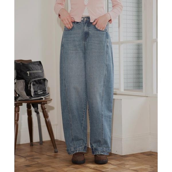 ワイドパンツ ジーンズ デニム デニムパンツ ワイドシルエットデニム レディース
