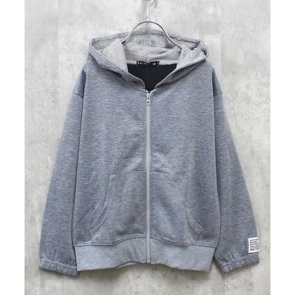 パーカー ダンボールニット　フルZIPフーディ（943-02） キッズ 子供服 男の子 女の子