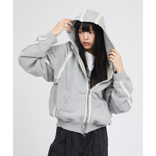 パーカー 裏起毛 「RUSSELL ATHLETIC × JieDa/ラッセルアスレティック × ジエダ」 Campus Sweat Zip Hoodie / スウェット ジップフーディー / ユニセッ…