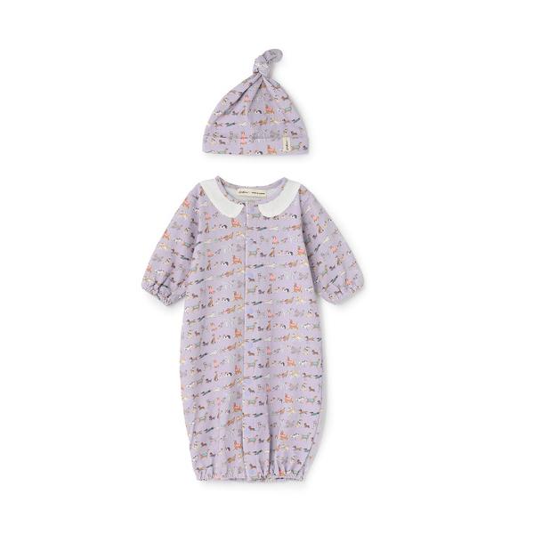 ベビー服 ロンパース 「Cath Kidston」キャップ付2WAYオール Stanley and Friends