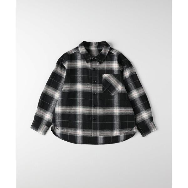 ブラウス シャツ 「110-160cm展開」チェックシャツ キッズ 子供服 男の子 女の子