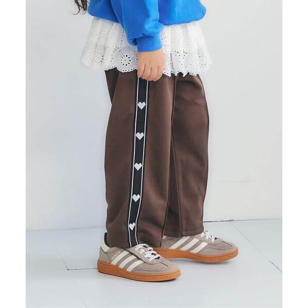 パンツ 「リンク」ハートジャガードサイドラインパンツ キッズ 子供服 女の子