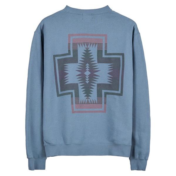 トレーナー スウェット 裏起毛 PENDLETON/ペンドルトン フレンチ テリー バック プリント スウェット メンズ レディース
