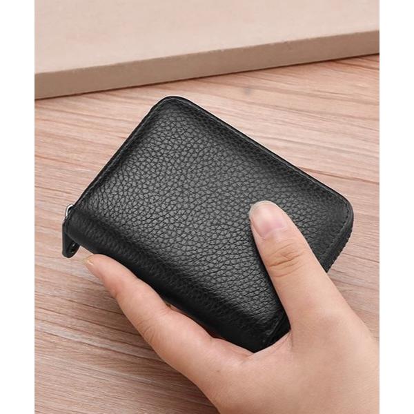 財布 urbanfemine./大容量 じゃばらカードケース ラウンドファスナー ミニ財布 U7653 レディース