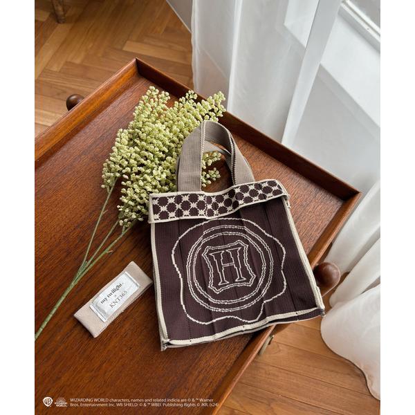 トートバッグ 「Harry Potterコラボ」KNT 365 シーリングスタンプ mini ニットトート レディース
