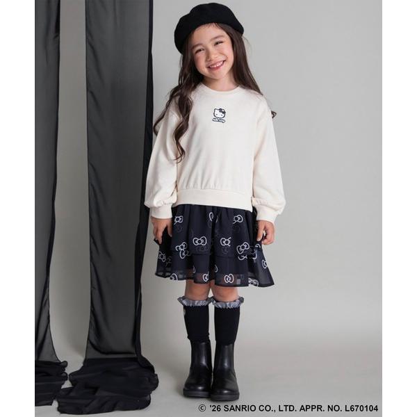 ワンピース 「サンリオキャラクターズ」ハローキティドッキングワンピース キッズ 子供服 女の子