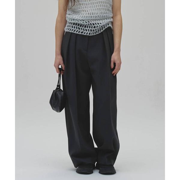 トゥデイフル todayful ワイドパンツ スラックス パンツ 「TODAYFUL/トゥデイフル」Bonding Wide Trousers/ボンディングワイドトラウザーズ/スラックス/ワ…