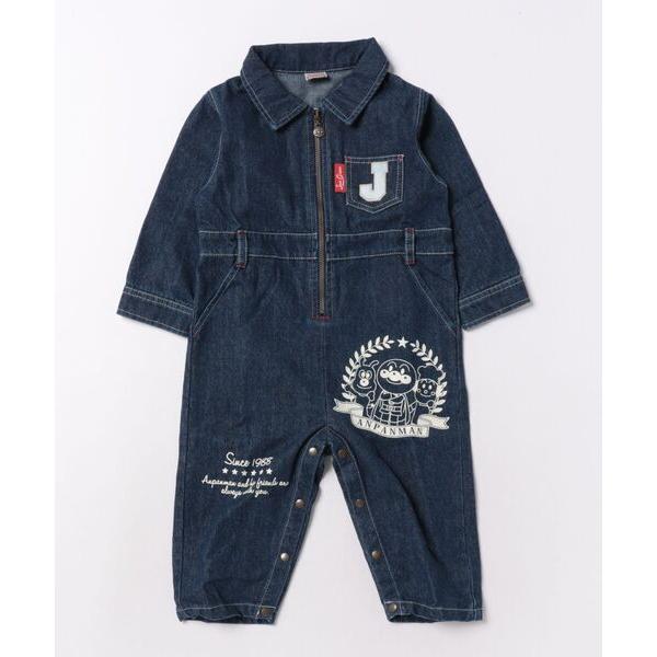 オールインワン ジャムおじさん刺繍ジャンプスーツ キッズ 子供服 男の子 女の子