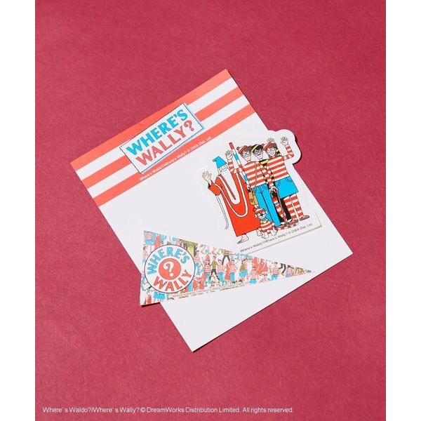 ステッカー 「WHERE'S WALLY?」2Pステッカー