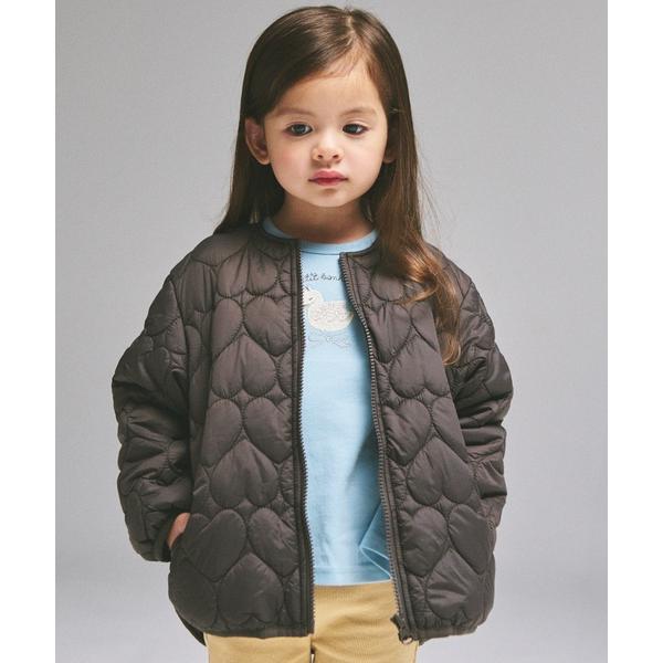 キルティング ブルゾン アウター 「かるふわ/撥水/リンク」アソートキルトジャケット キッズ 子供服 女の子