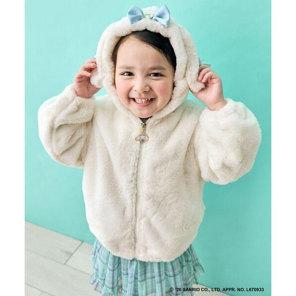 ブルゾン アウター ボア 「サンリオキャラクターズ×ANY KIDS」夢リボン なりきりブルゾン キッズ 子供服 女の子