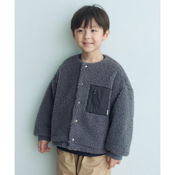 ブルゾン アウター ボア 「スタメンシリーズ」ボア スナップ ブルゾン / キッズ 100cm―160cm キッズ 子供服 男の子 女の子