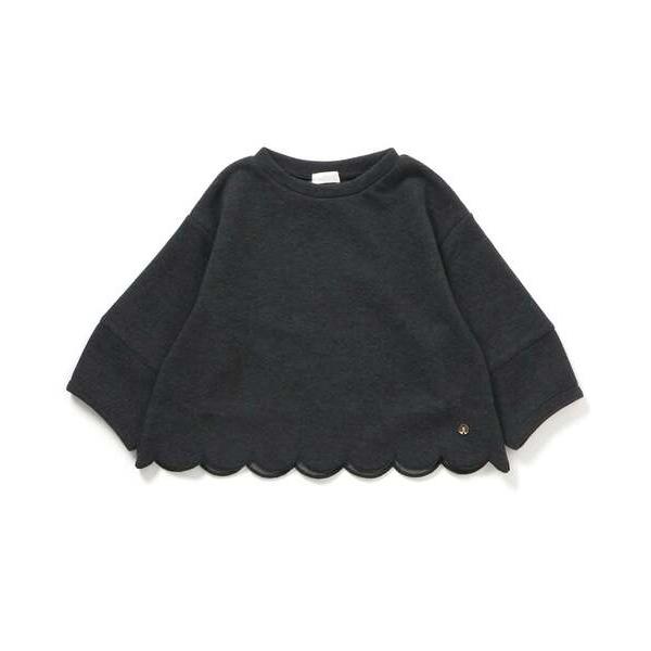トレーナー スカラップデザインプルオーバー キッズ 子供服 女の子