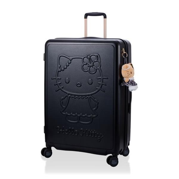 スーツケース 「sanrio characters/サンリオキャラクターズ」 キャリーケース 83L 日焼けレオパード ハローキティ ぬい活 推し活