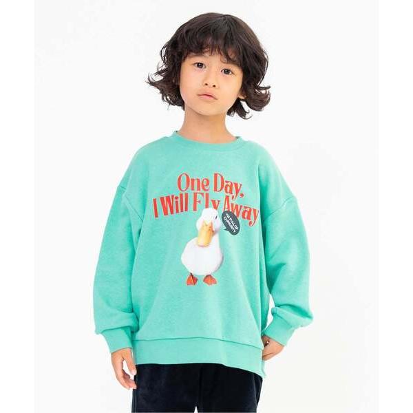 トレーナー 「WEB限定」ゆったりシルエットバリエーション裏毛トレーナー キッズ 子供服 男の子 女の子
