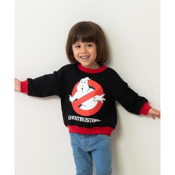 トレーナー 「10/2(金)発売」＊Chimajiro0730さんコレクション＊ ゴーストバスターズ 前後プリントトレーナー キッズ 子供服 男の子 女の子
