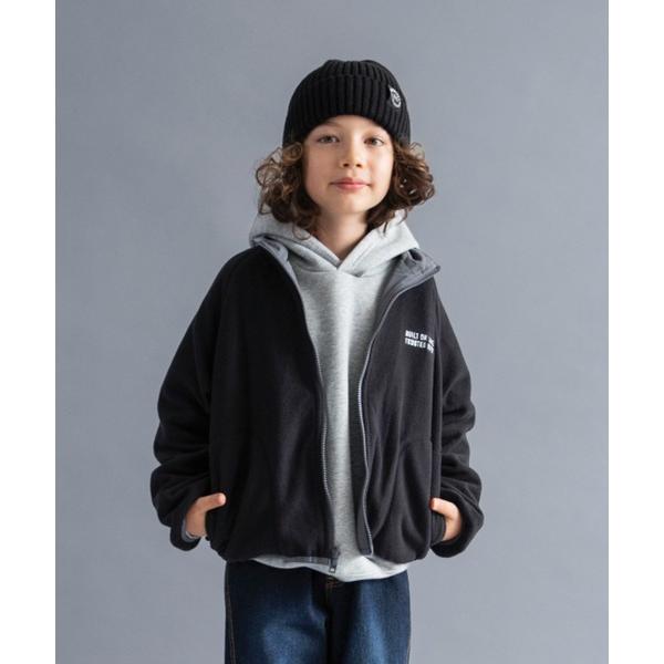 ブルゾン ジャンバー アウター 「WEB限定/DRC」ナイロン×フリースリバーシブルジャケット キッズ 子供服 男の子 女の子