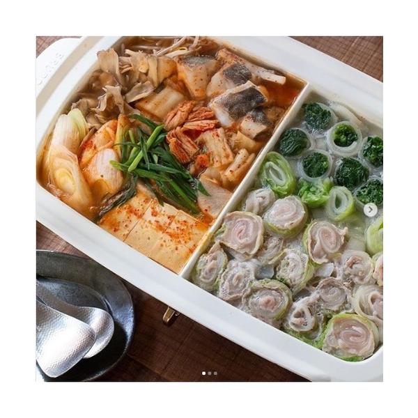 BRUNO ホットプレート グランデ用 仕切り鍋