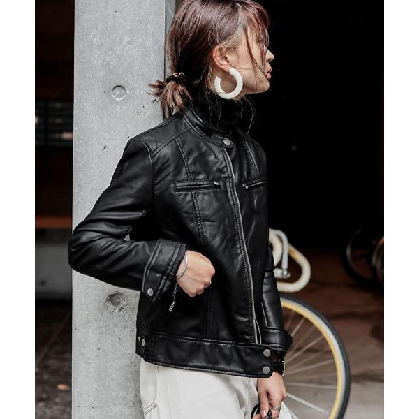 レザージャケット ライダース レザーシングルライダースジャケット