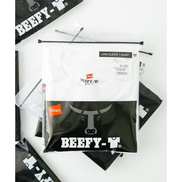 tシャツ Tシャツ 【HANES/ヘインズ】BEFFY LONGSLEEVE TEE/ビーフィー/ロンT/無地/ユニセックス