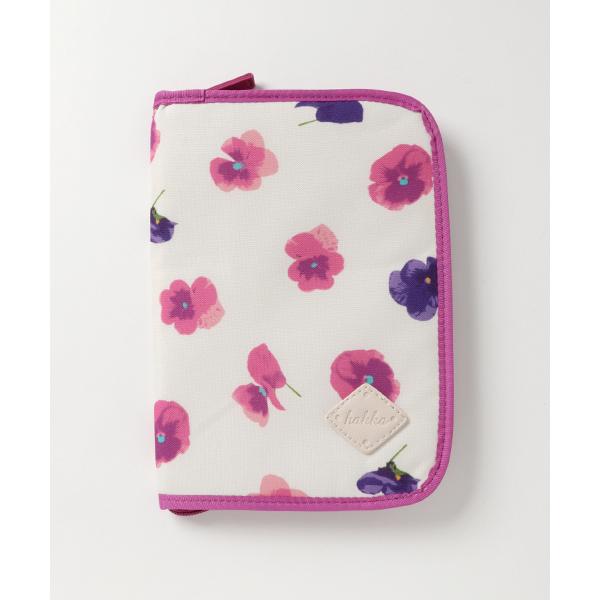 ZOZO問い合わせ番号:25061190ショップ:HAKKA，ハッカブランド:hakka baby，ハッカベビー，Ribbon hakka kid's，リボンハッカキッズ商品名:[ベビー]スミレプリント母子手帳ケースカテゴリ:ママ＆ベビー&...