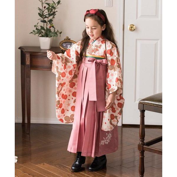 着物 刺繍入り袴セット キッズ 子供 女の子