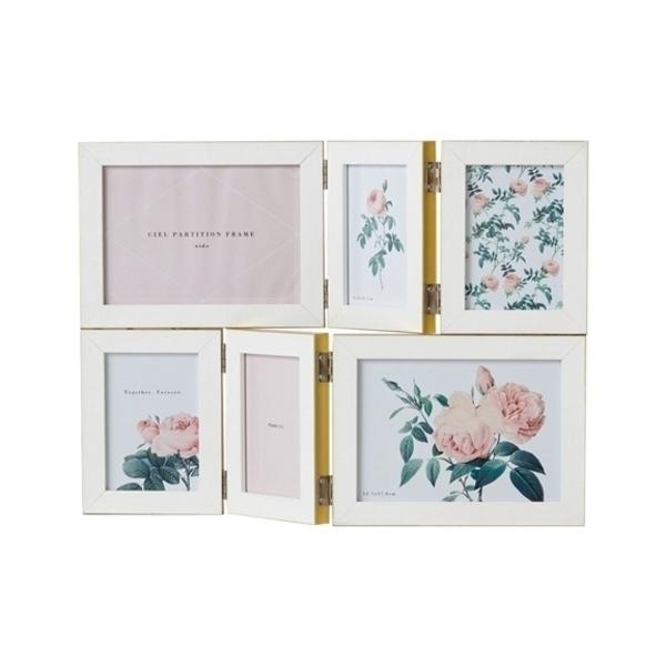 ZOZO問い合わせ番号:28836595ショップ:Francfranc，フランフランブランド:Francfranc，フランフラン商品名:シエル パーテーションフレーム ワイド ゴールドカテゴリ:インテリア>フォトフレームブランド品番:...