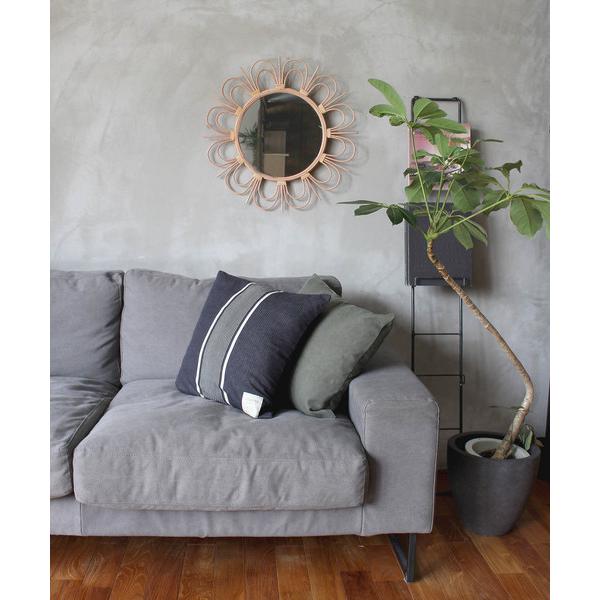 ZOZO問い合わせ番号:29116713ショップ:a.depeche，アデペシュブランド:a.depeche，アデペシュ商品名:rotta rattan mirror fleur L / ロッタラタンミラーフルール Lカテゴリ:インテリア&...