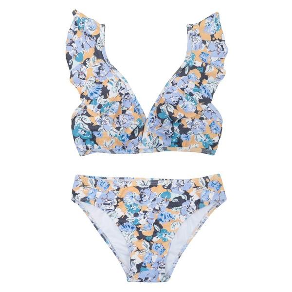 水着 フロントVフリルビキニ