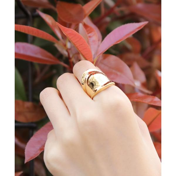 アレルギー対応 指輪 リング 「YArKA/ヤーカ」silver925 armor ring「mar」/シルバー925アーマーリング レディース