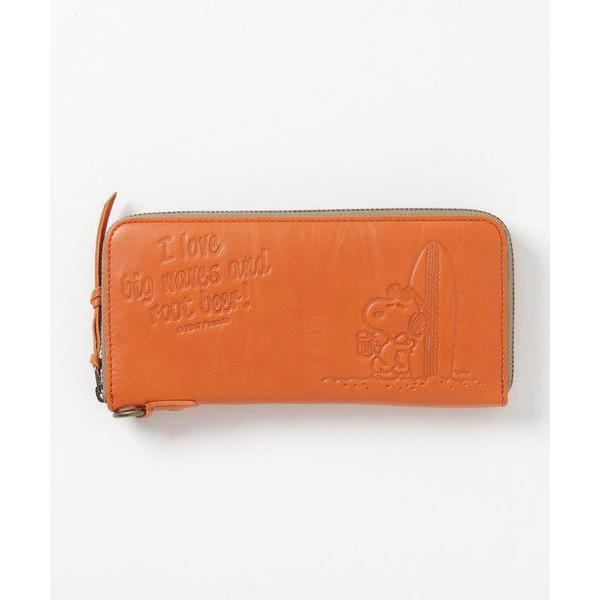 長財布 財布 SNOOPY LEATHER COLLECTION/スヌーピーレザーコレクション/ California Dream 革製 長財布
