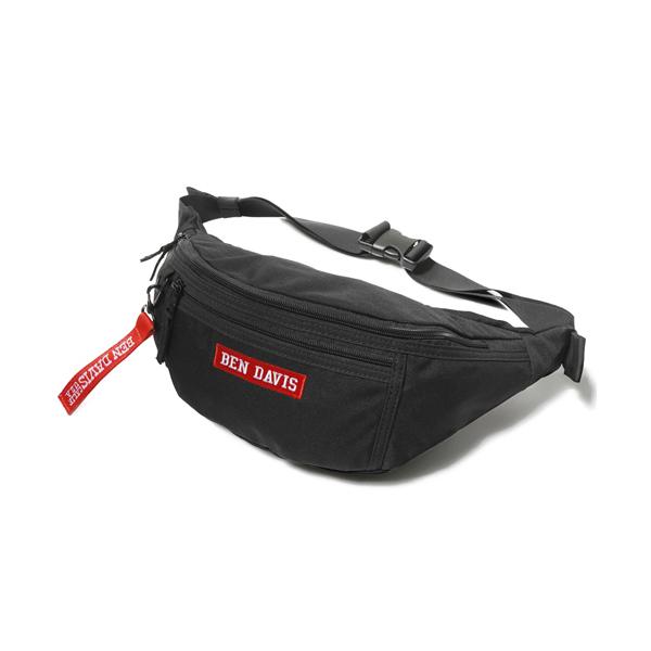ウエストポーチ ウエストバッグ BENDAVIS LOGOTAPE WAISTBAG/ベンデイビス ロゴテープ ウエストバッグ レディース メンズ